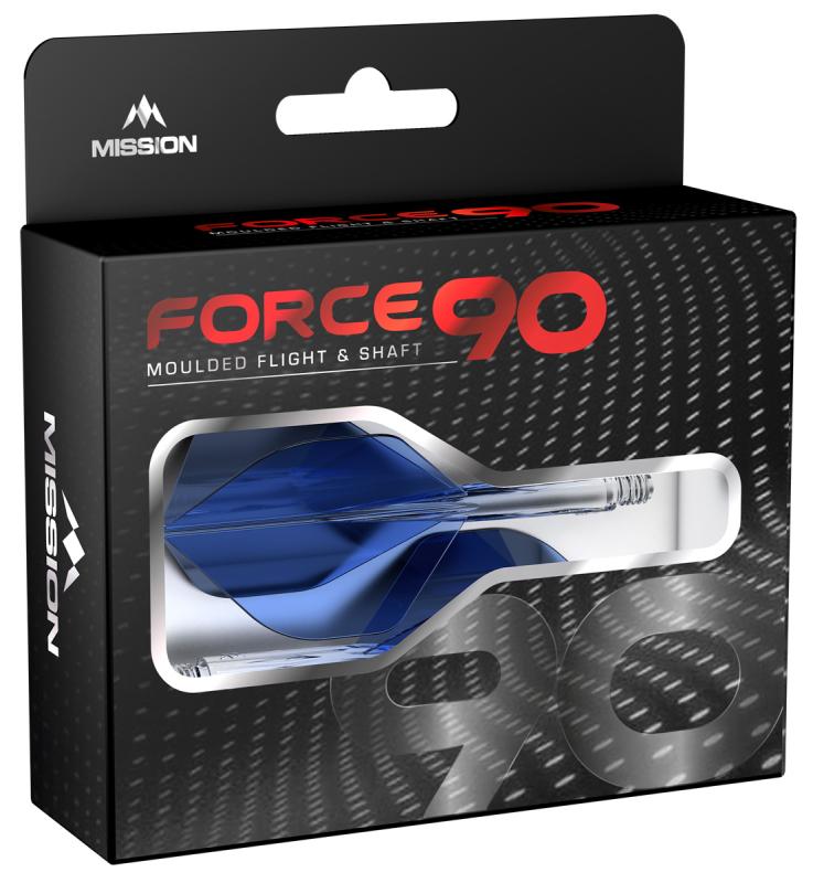 Mission Force 90 Gradient Flight-Shaft No6 Blau-Klar Mission Force 90 Gradient Flight-Shaft No6 Blau-Klar