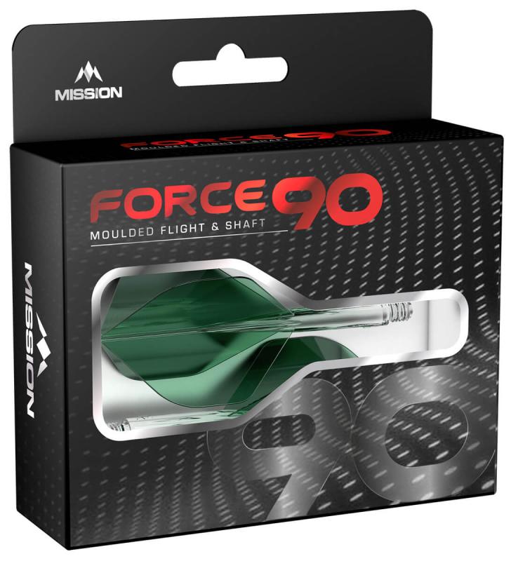 Mission Force 90 Gradient Flight-Shaft No2 Grün-Klar Mission Force 90 Gradient Flight-Shaft No2 Grün-Klar