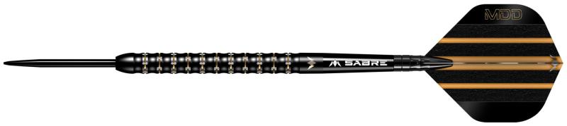 Mission Mike De Decker 95% Schwarz-Gold Steeldart 22-24g Mission Mike De Decker 95% Schwarz-Gold Steeldart 22-24g
