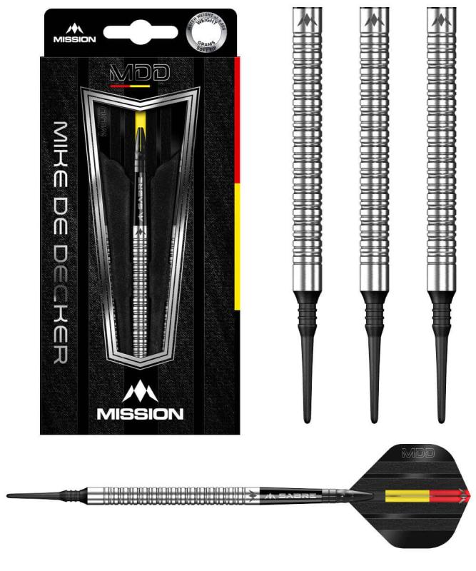 Mission Mike De Decker 95% Silber Softdart 20g Mission Mike De Decker 95% Silber Softdart 20g