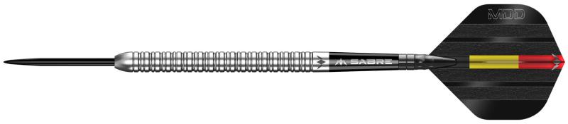 Mission Mike De Decker 95% Silber Steeldart 22-24-26g Mission Mike De Decker 95% Silber Steeldart 22-24-26g