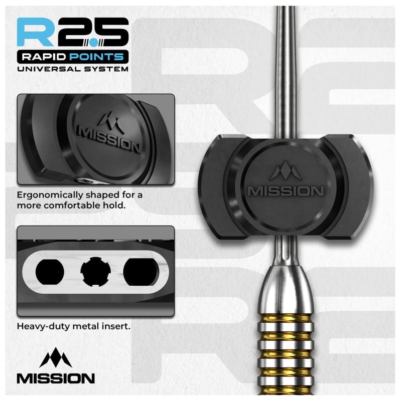 Mission R2.5 Rapid Dart Points Spitzen Wechsler 