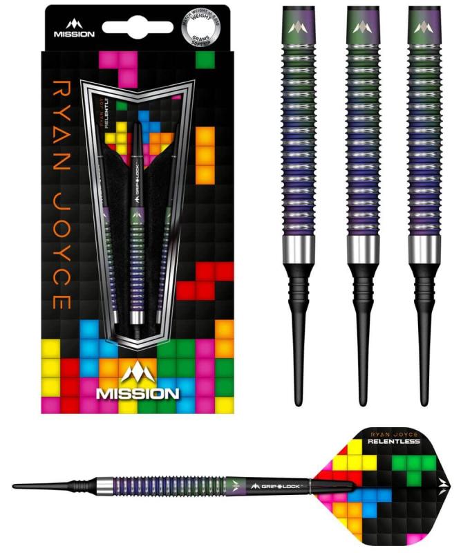 Mission Softdart Ryan Joyce 95% Coral Optik 21g Mission Softdart Ryan Joyce 95% Coral Optik 21g