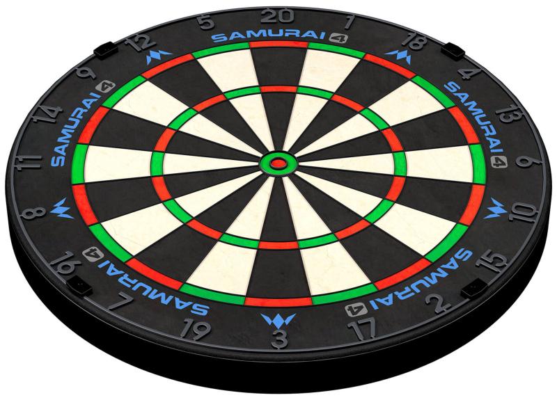 Mission Samurai 4 Graphite Grau Steeldart Dartboard