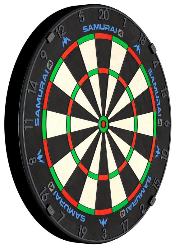 Mission Samurai 4 Graphite Grau Steeldart Dartboard