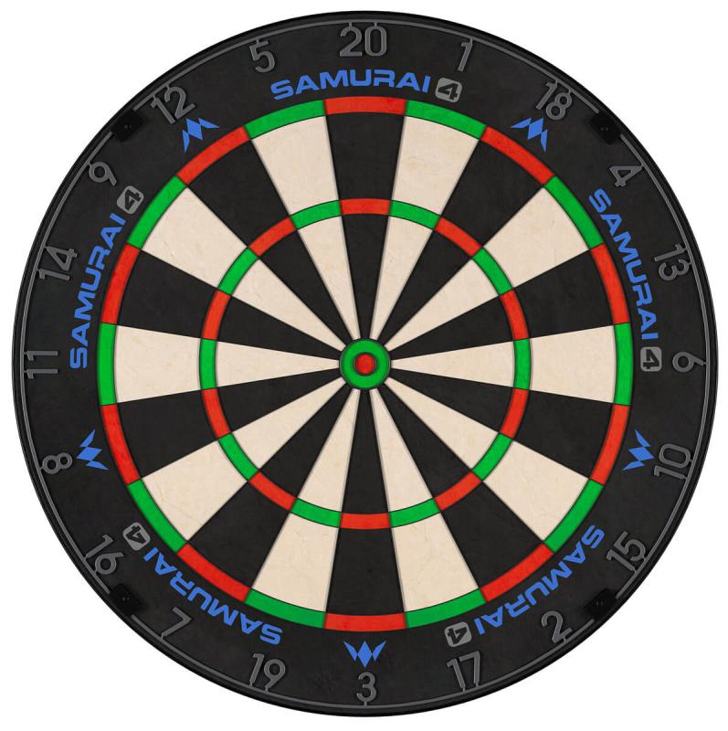 Mission Samurai 4 Graphite Grau Steeldart Dartboard