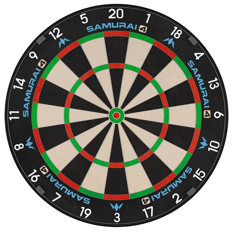 Mission Samurai 4 Steeldart Dartboard