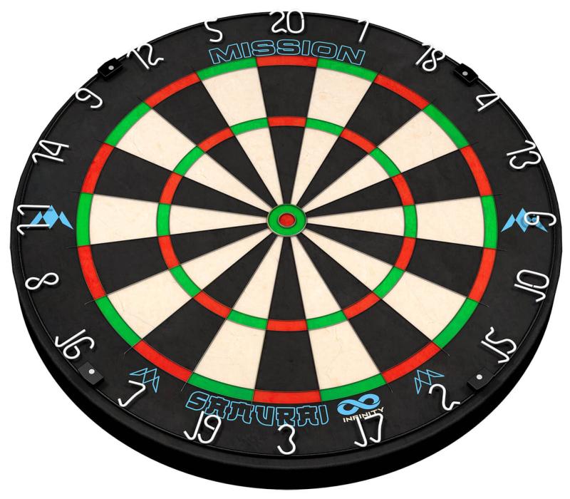 Mission Samurai Infinity Steeldart Dartboard Mission Samurai Infinity Steeldart Dartboard
