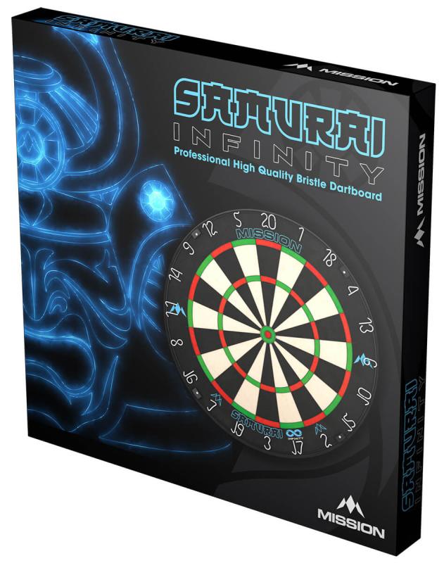 Mission Samurai Infinity Steeldart Dartboard Mission Samurai Infinity Steeldart Dartboard