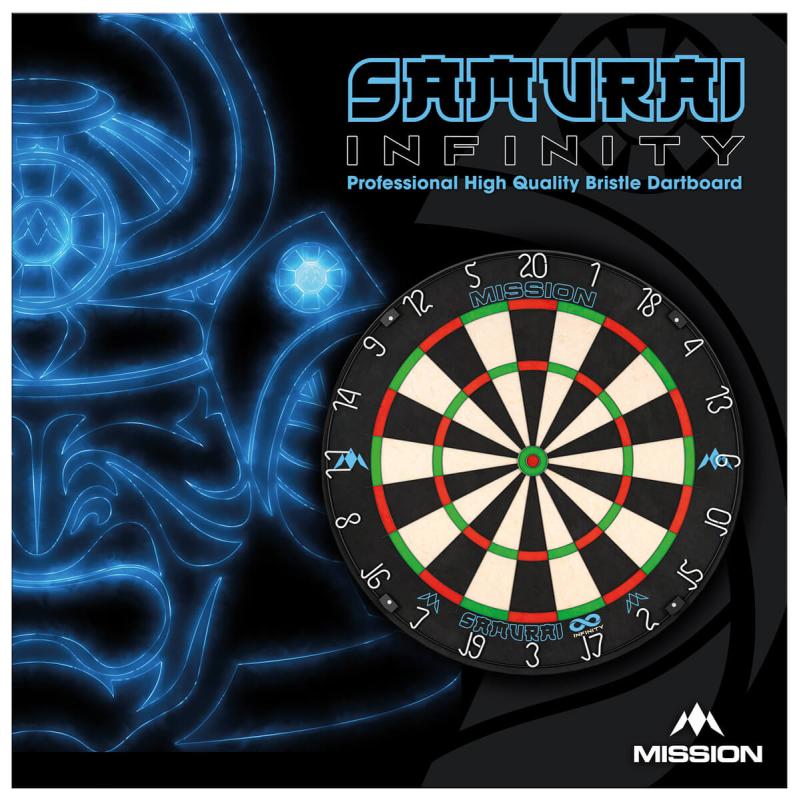 Mission Samurai Infinity Steeldart Dartboard Mission Samurai Infinity Steeldart Dartboard
