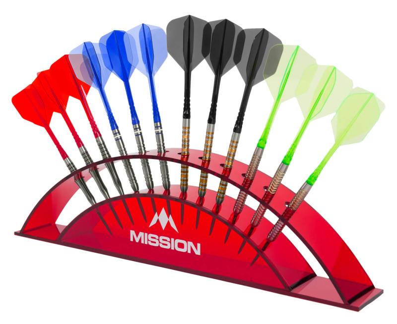 Mission Station 12 Darts Display Rot
