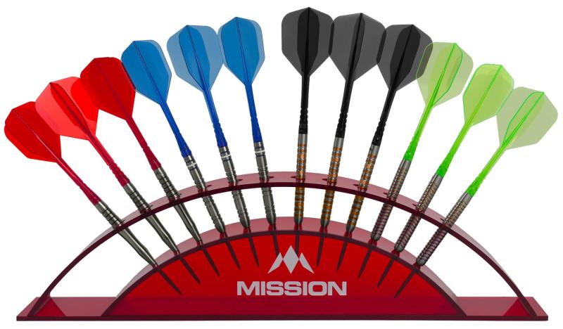 Mission Station 12 Darts Display Rot