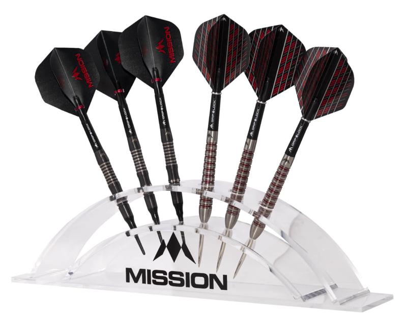 Mission Station 6 Darts Display Mission Station 6 Darts Display