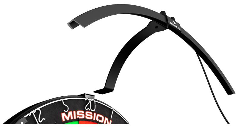 Mission Professional Spring Loaded Dartboard Clamp Mission Professional Spring Loaded Dartboard Clamp