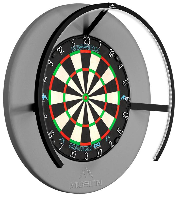 Mission Torus 270 USB-C Dartboard Beleuchtung