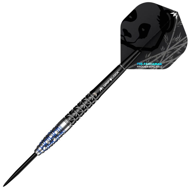 Mission Steeldart Xiaochen Zong 95% Schwarz-Blau 22-24g