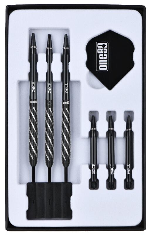 One80 Akari Tanahara Schwarz V2 Steeldart 23g