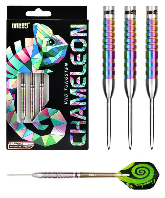 One80 Chameleon Saphire Steeldart 20-22-24g One80 Chameleon Saphire Steeldart 20-22-24g