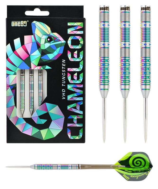 One80 Chameleon Azurite Steeldart 22-24g One80 Chameleon Azurite Steeldart 22-24g