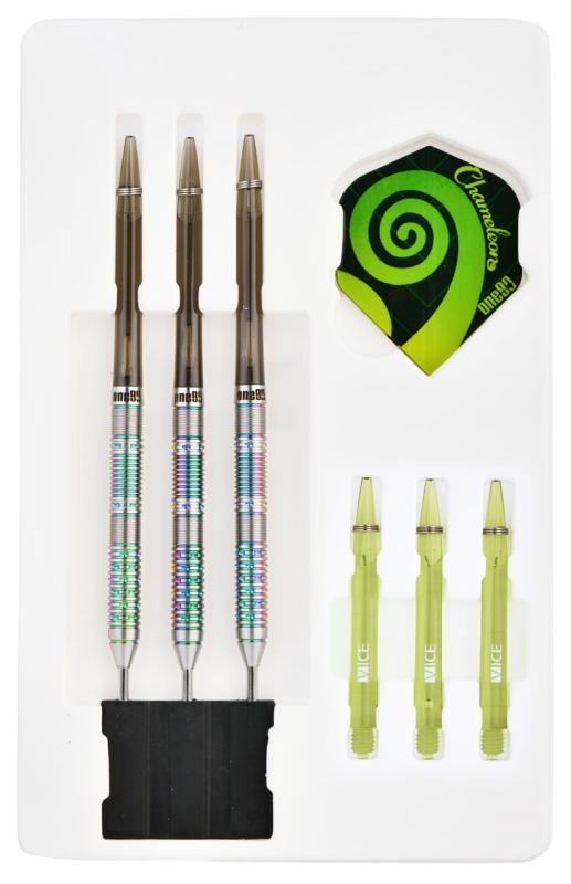 One80 Chameleon Azurite Steeldart 22-24g One80 Chameleon Azurite Steeldart 22-24g
