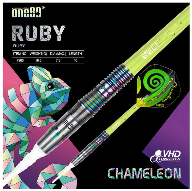One80 Chameleon Ruby Softdart 19,5g
