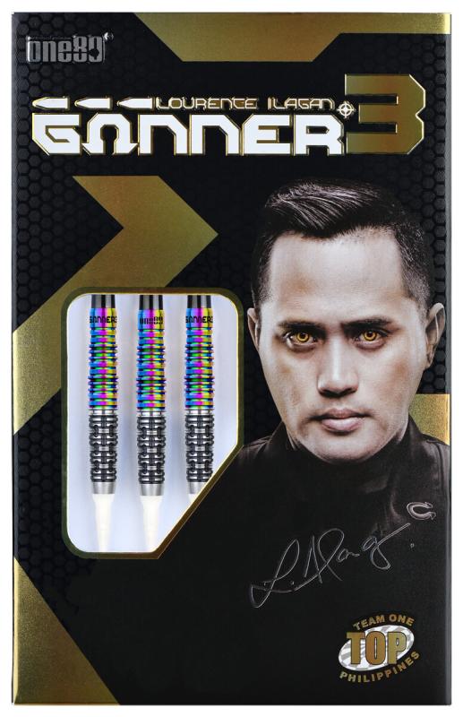 One80 Lourence Ilagan Gunner III Softdart 22g Chameleon One80 Lourence Ilagan Gunner III Softdart 22g Chameleon