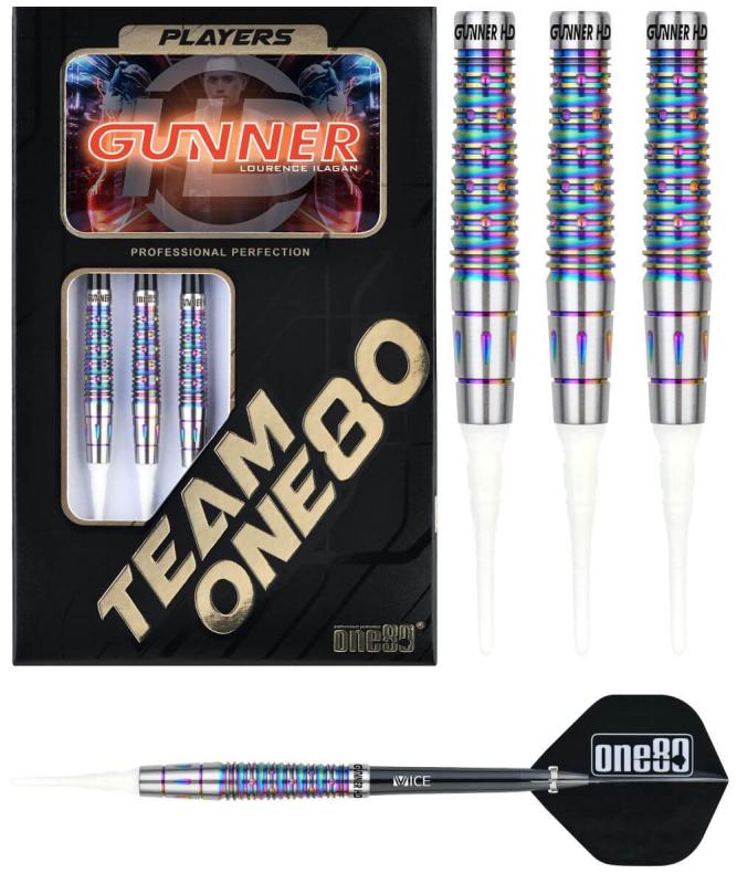 One80 Lourence Ilagan Gunner HD Softdart 18-20g One80 Lourence Ilagan Gunner HD Softdart 18-20g