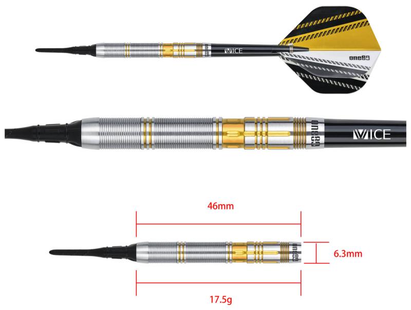 One80 Lylian Le Calvez Signature Dart Softdart 17,5g One80 Lylian Le Calvez Signature Dart Softdart 17,5g