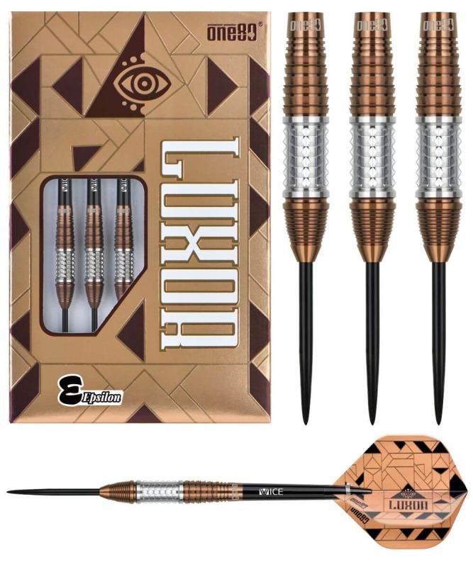 One80 Luxor Epsilon Steeldart 21-23-25g One80 Luxor Epsilon Steeldart 21-23-25g