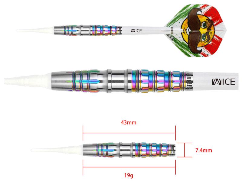 One80 Mamo Massimo Signature Softdart 19g One80 Mamo Massimo Signature Softdart 19g