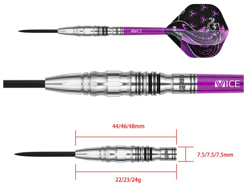 One80 Jelle Klaasen V2 VHD Steeldart 22-23-24g One80 Jelle Klaasen V2 VHD Steeldart 22-23-24g