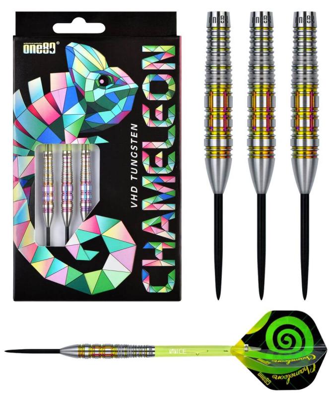 One80 Chameleon Emerald Steeldart 22-24g One80 Chameleon Emerald Steeldart 22-24g