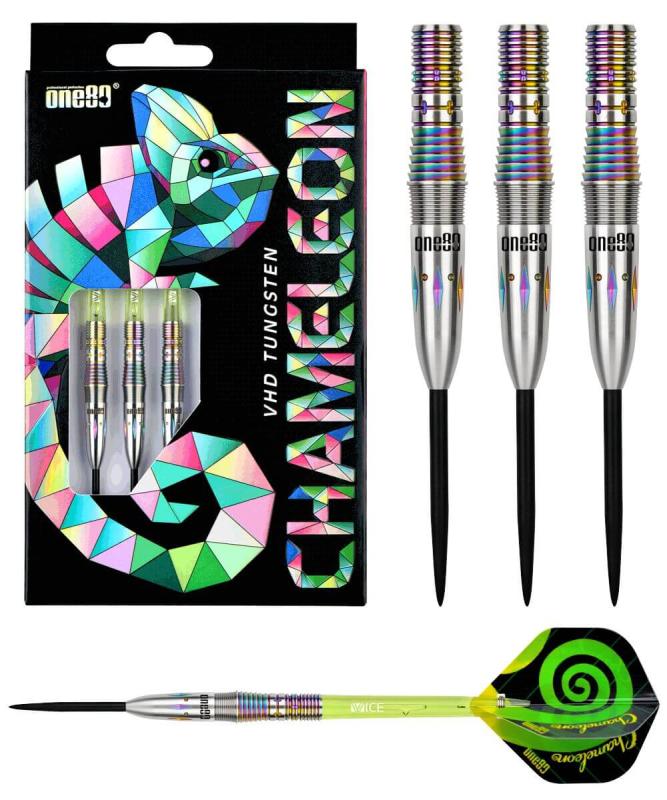 One80 Chameleon Ruby Steeldart 22-24g One80 Chameleon Ruby Steeldart 22-24g
