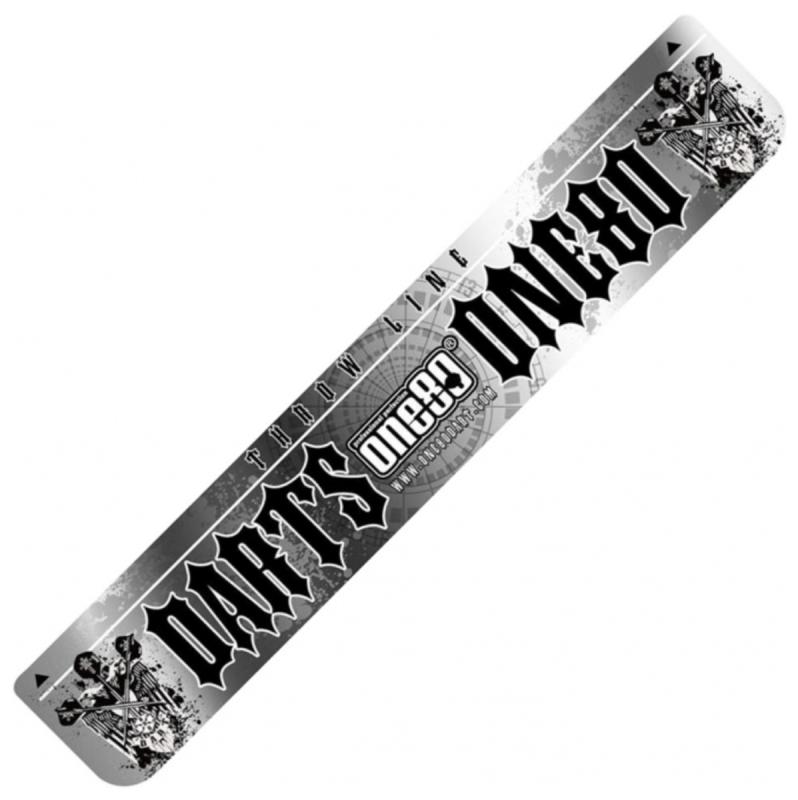 One80 Darts o80 Throw Line Abwurflinie grau One80 Darts o80 Throw Line Abwurflinie grau