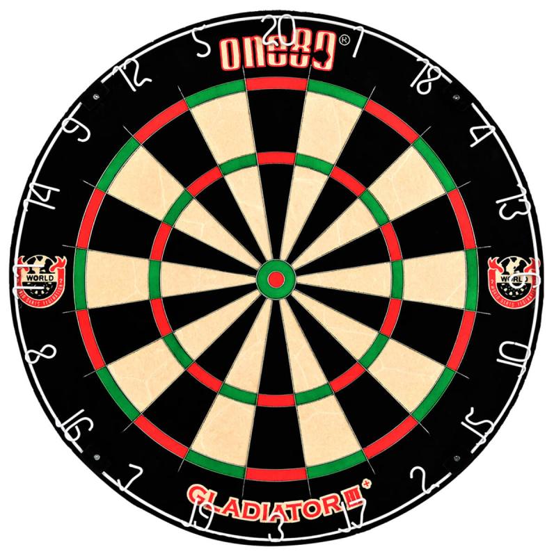 One80 Gladiator 3+ Plus WDF Dartboard One80 Gladiator 3+ Plus WDF Dartboard