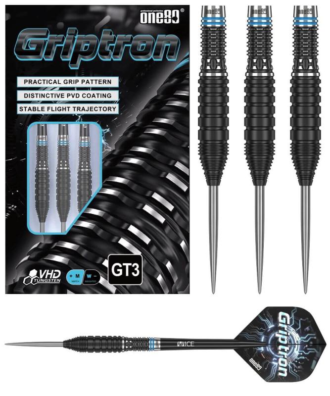 One80 Gripton GT3 Steeldart 22-23-24g