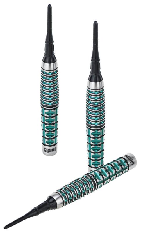 One80 Gunner 4 Signatur Softdart Schwarz-Jade 18g