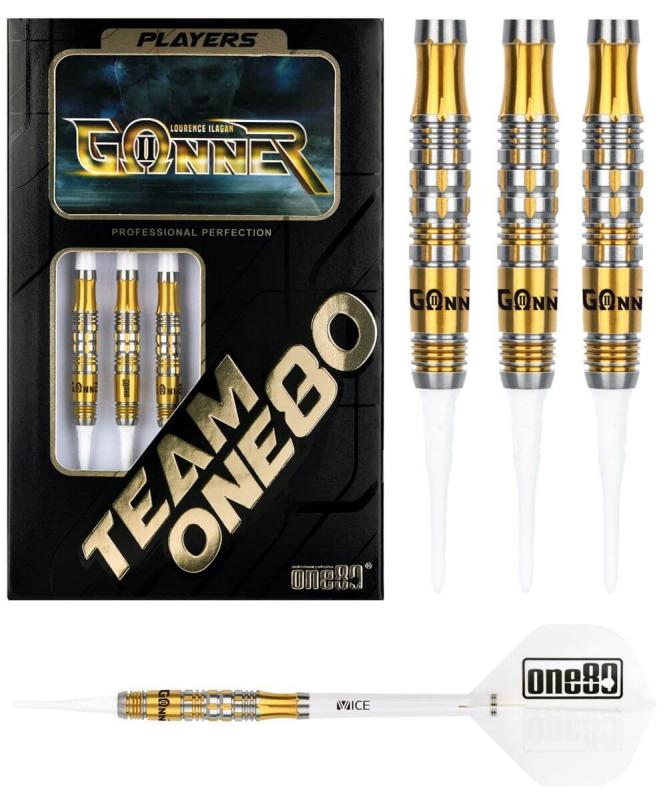 One80 Lourence Ilagan Gunner 2 Signatur Softdart 18-20g