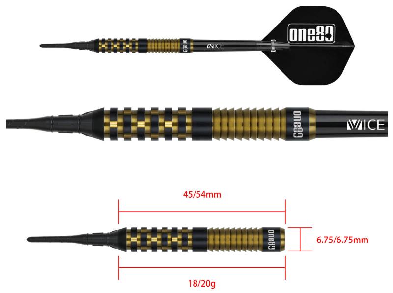 One80 Jeff Springer Signature Softdart 18-20g One80 Jeff Springer Signature Softdart 18-20g
