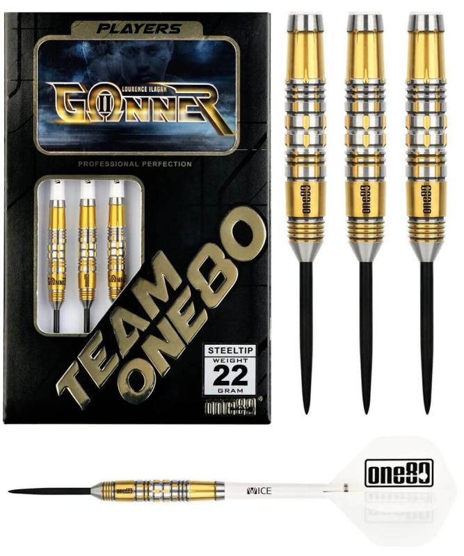 One80 Lourence Ilagan Gunner 2 Signatur Steeldart 22-24g One80 Lourence Ilagan Gunner 2 Signatur Steeldart 22-24g