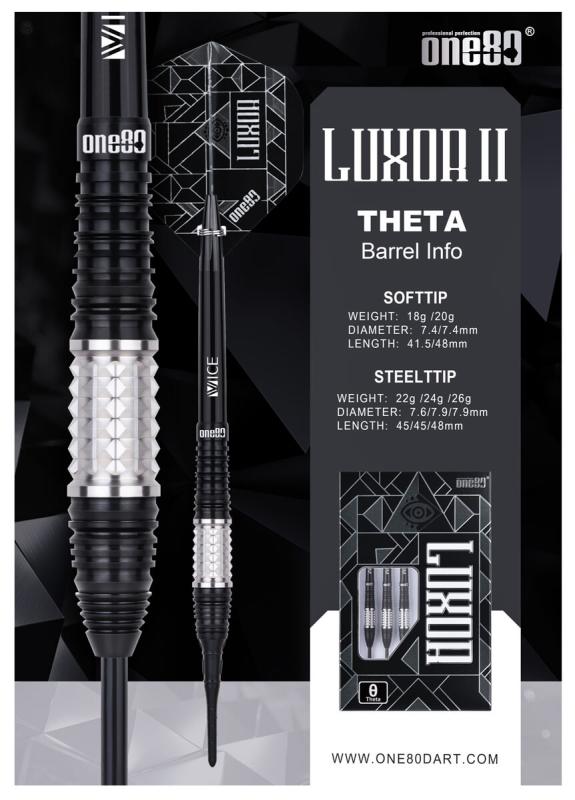 One80 Luxor 2 Theta Softdart 18-20g