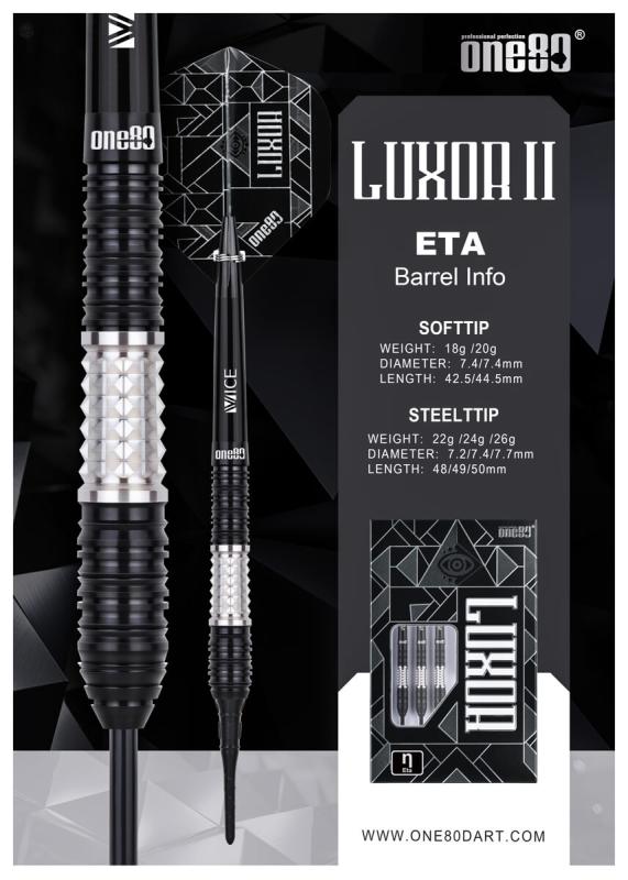 One80 Luxor Eta Softdart 18-20g