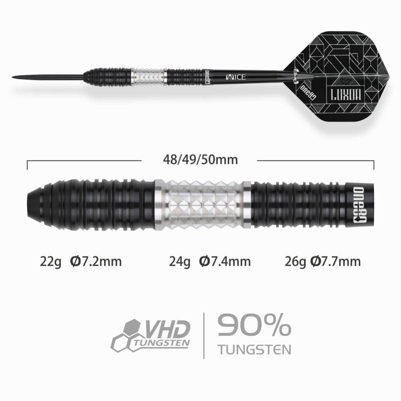One80 Luxor Eta Steeldart 22-24-26g