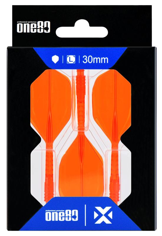 One80 Nex Flight-Shaft Schwarz Orange