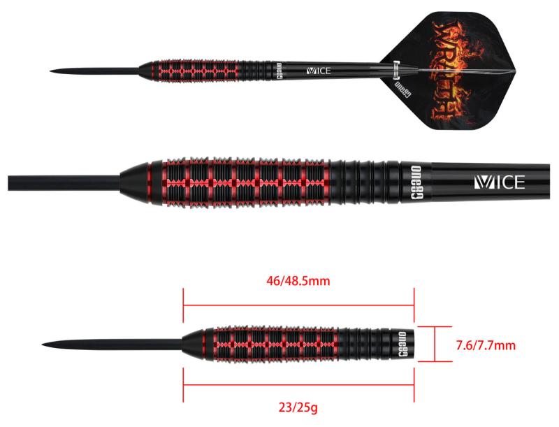 One80 Wraith W1 Steeldart 23-25g One80 Wraith W1 Steeldart 23-25g