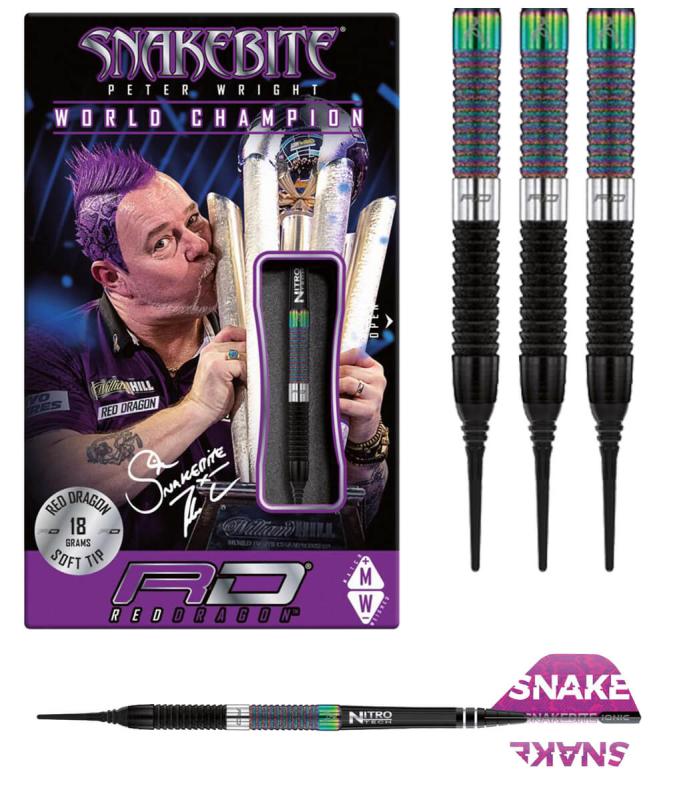 Peter Wright Snakebite WC Diamond Fusion SE Softdart 20 g