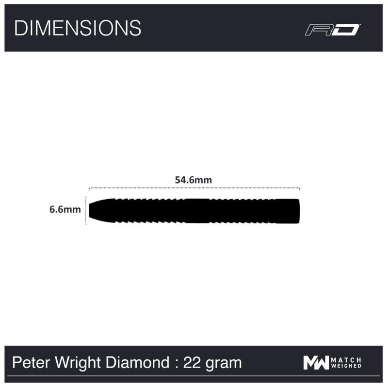 Peter Wright WC Diamond Fusion SE Steeldart