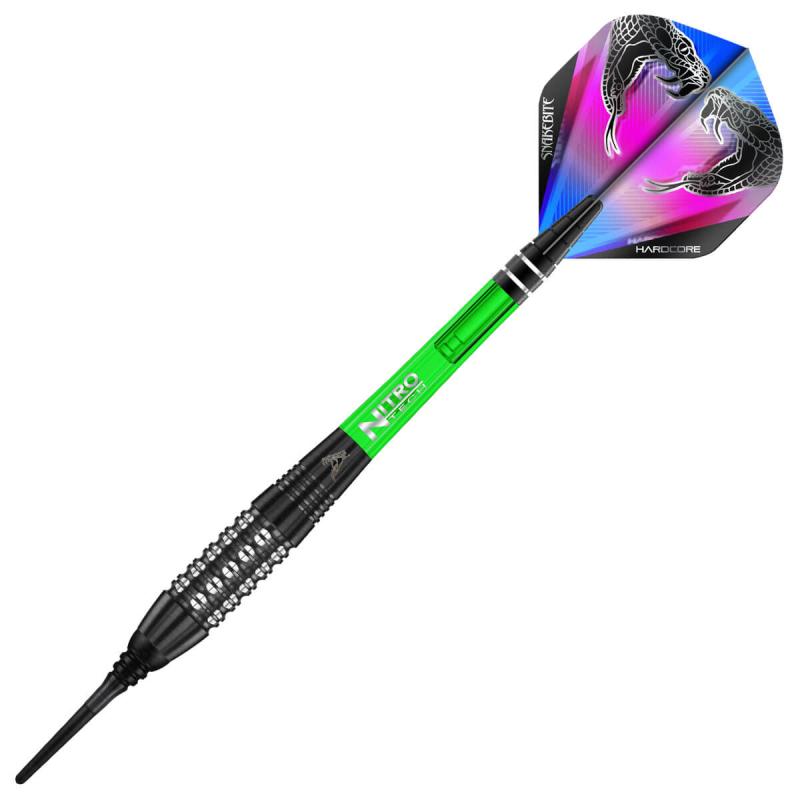 RedDragon Snakebite Black Strike Softdart 20-22g RedDragon Snakebite Black Strike Softdart 20-22g