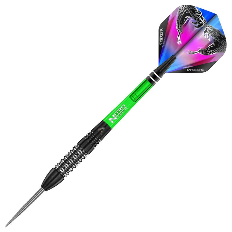 RedDragon Snakebite Black Strike Steeldart 24-26g RedDragon Snakebite Black Strike Steeldart 24-26g