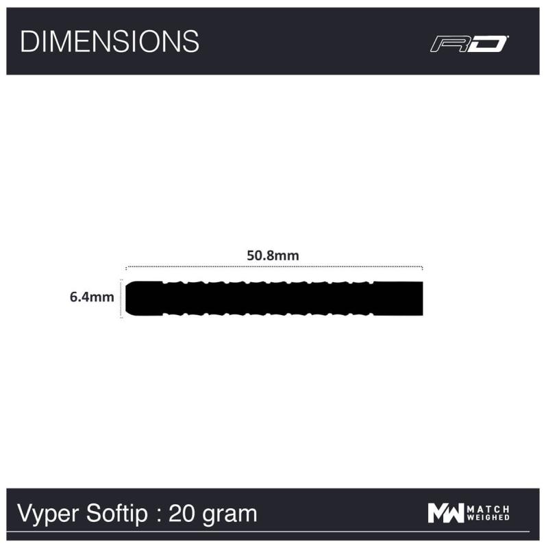 RedDragon Peter Wrigt Vyper Softdart 20-22g RedDragon Peter Wrigt Vyper Softdart 20-22g